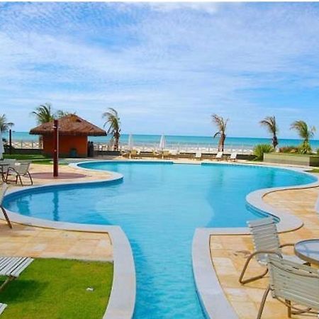 Apartamento Vista Total Do Mar Uma Cobertura A 400M Do Beach Park No Porto Das Dunas Aquiraz Condominio Terramaris Piscina Ampla Parque Infantil Sauna Estacionamento Privado Экстерьер фото