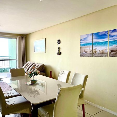 Apartamento Vista Total Do Mar Uma Cobertura A 400M Do Beach Park No Porto Das Dunas Aquiraz Condominio Terramaris Piscina Ampla Parque Infantil Sauna Estacionamento Privado Экстерьер фото
