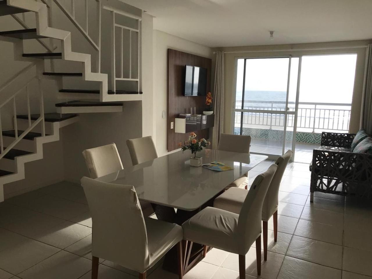 Apartamento Vista Total Do Mar Uma Cobertura A 400M Do Beach Park No Porto Das Dunas Aquiraz Condominio Terramaris Piscina Ampla Parque Infantil Sauna Estacionamento Privado Экстерьер фото